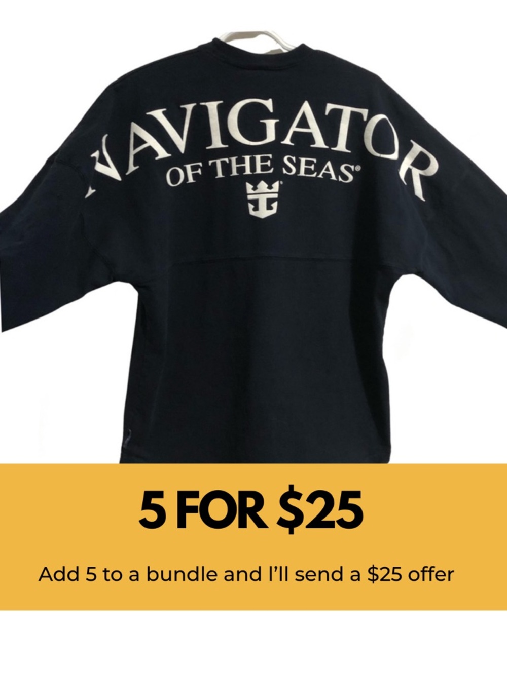 Spirit, “Navigator of the Seas” long sleeve.